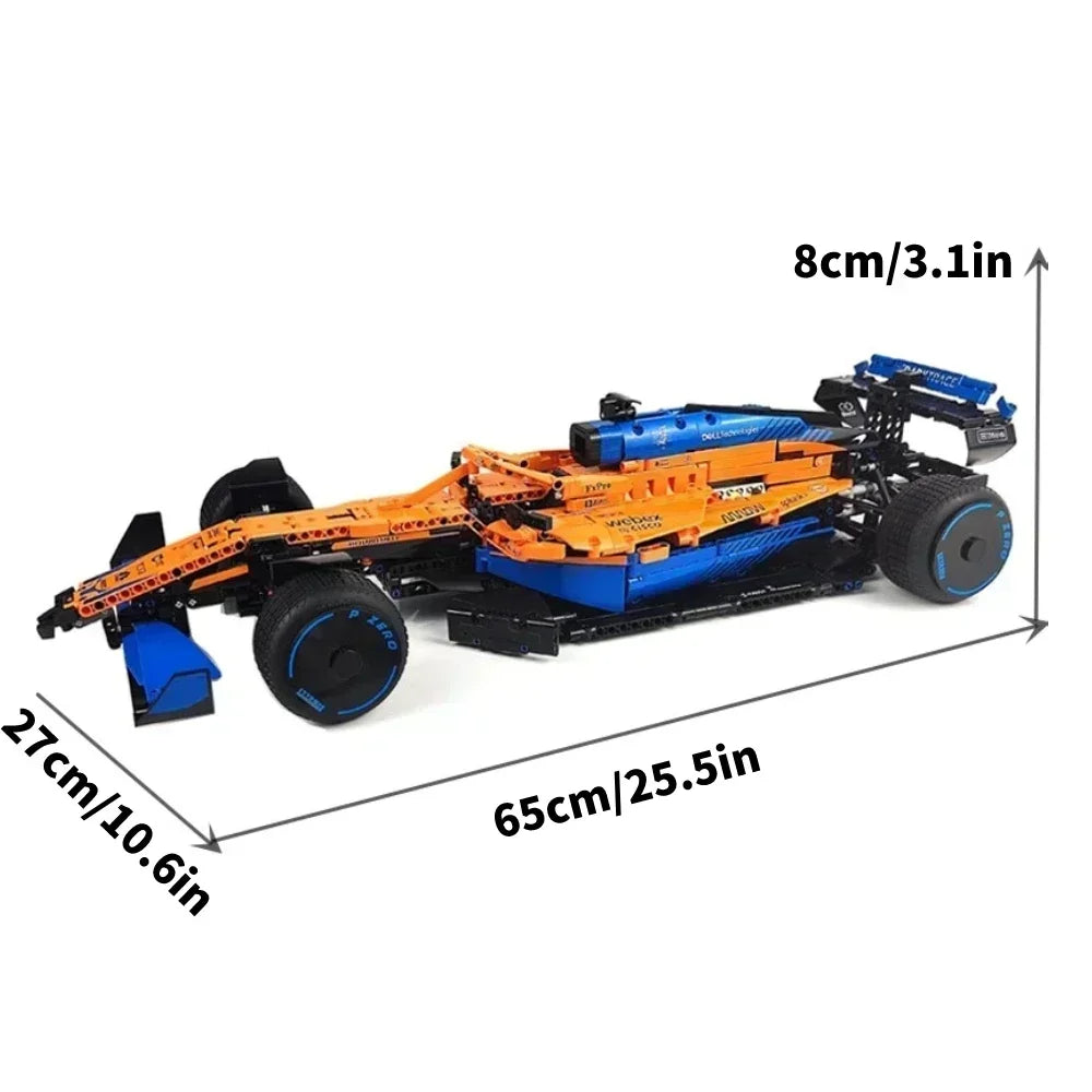 Blocos de Construção de Carro de Corrida F1 W14 E Formula City Speed Modelo de Veículo Esportivo Famoso Brinquedo de Assembleia Presente para Crianças