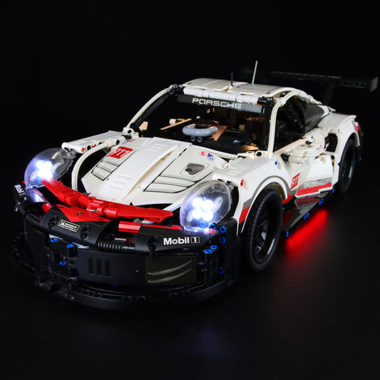 Porsche 911 RSR  5v LED Light For Lego Technic