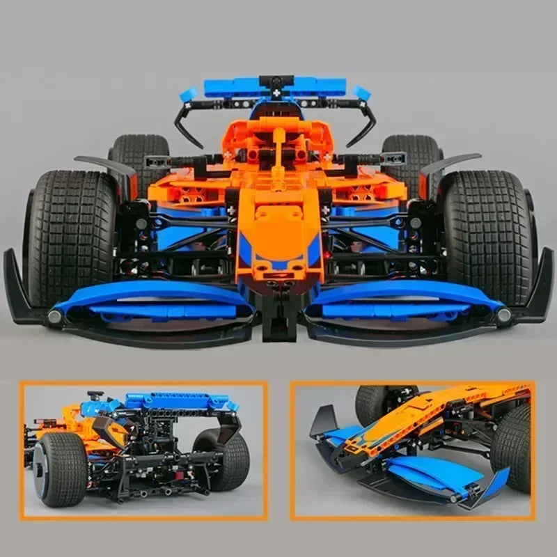 Blocos de Construção de Carro de Corrida F1 W14 E Formula City Speed Modelo de Veículo Esportivo Famoso Brinquedo de Assembleia Presente para Crianças