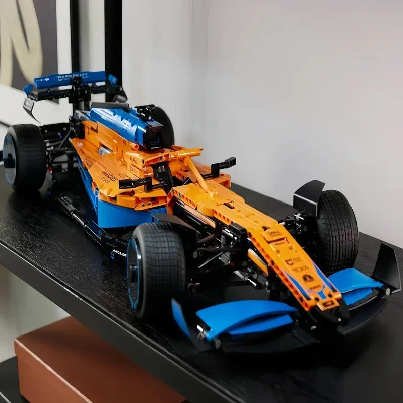 Blocos de Construção de Carro de Corrida F1 W14 E Formula City Speed Modelo de Veículo Esportivo Famoso Brinquedo de Assembleia Presente para Crianças